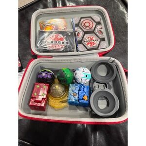 Bakugan Geogan Rising Lot With Storage Case And‎ Accessories